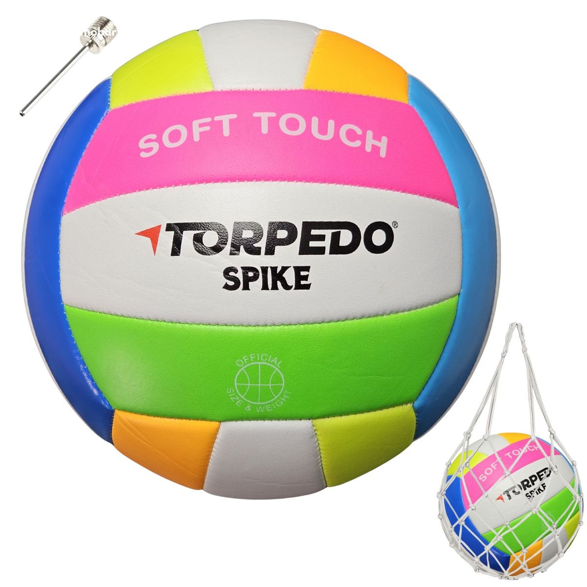 TORPEDO - Pelota Voleibol Soft Touch Spike N°5 Volley Torpedo Indoor  Outdoor