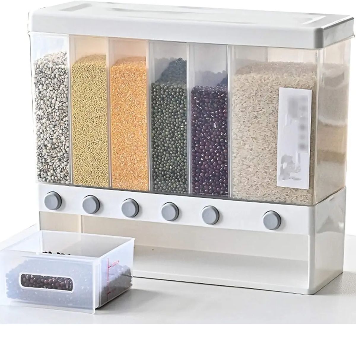 GENERICO - Dispensador Múltiple De Mesa Cereal Granos Frutos Secos