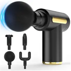 TIOZONEY - Masajeador Muscular T1 Negro con Unmute