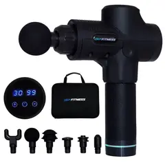 TIOZONEY - Masajeador Muscular T1 Negro con 30 Velocidades