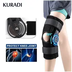 TIOZONEY - Rodillera médica ajustable de 120 ° ortosis soporte