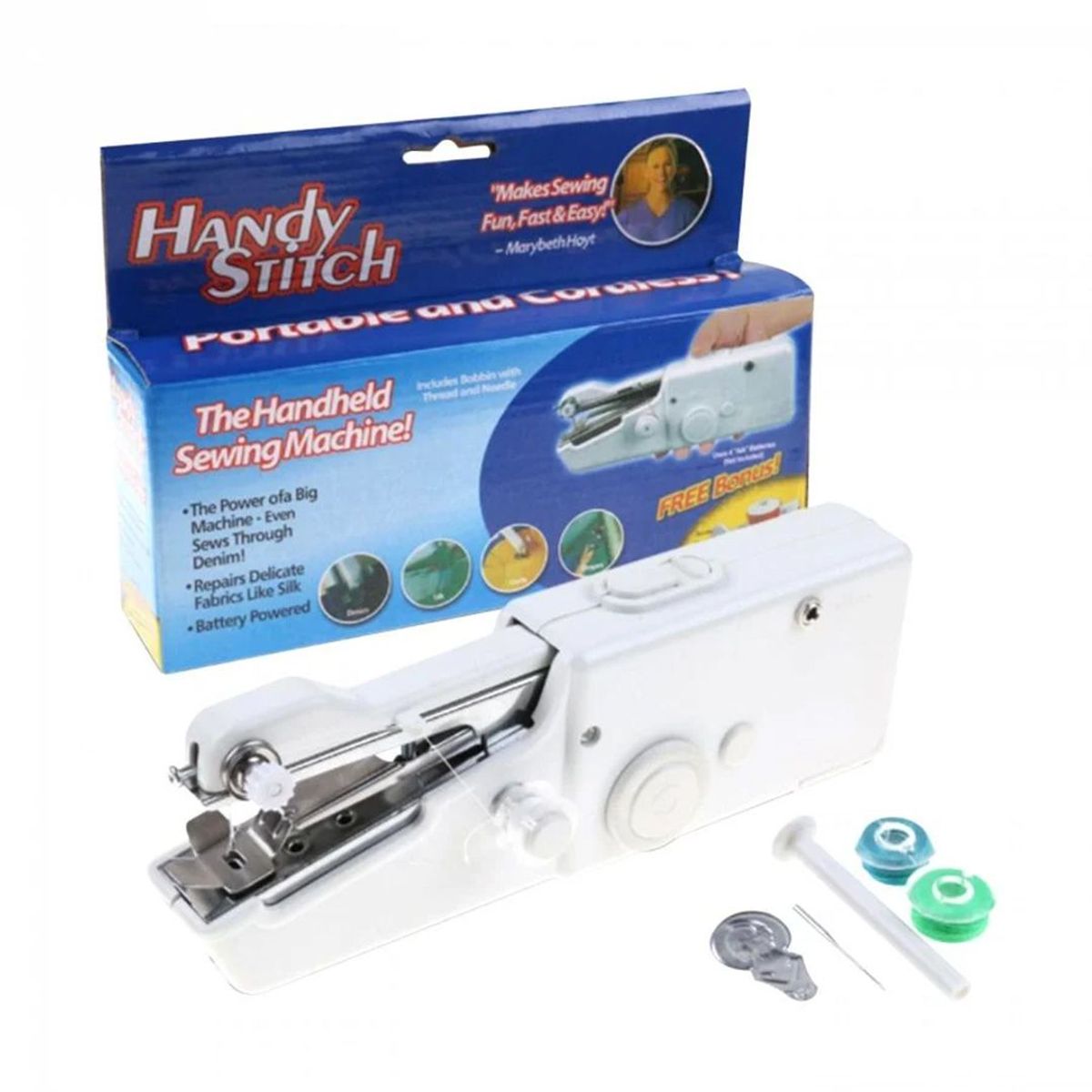 GENERICO - Mini Maquina De Coser Portatil Handy Stitch