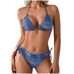 TIOZONEY - Traje de baño y bikinis - Azul