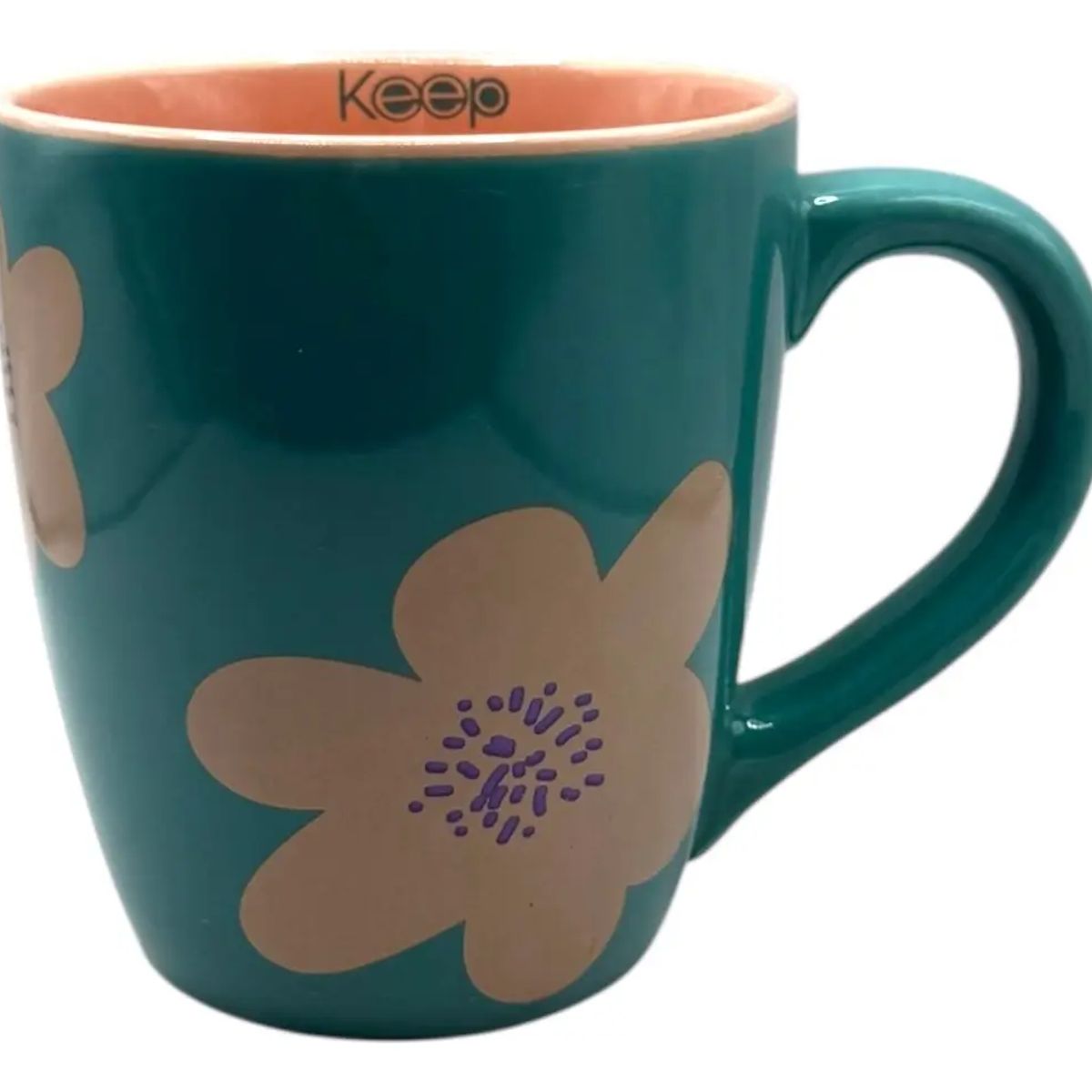 KEEP TITANIO - Tazon Ovalado Grande Botanic Flower Keep 30oz 880ml 125cm