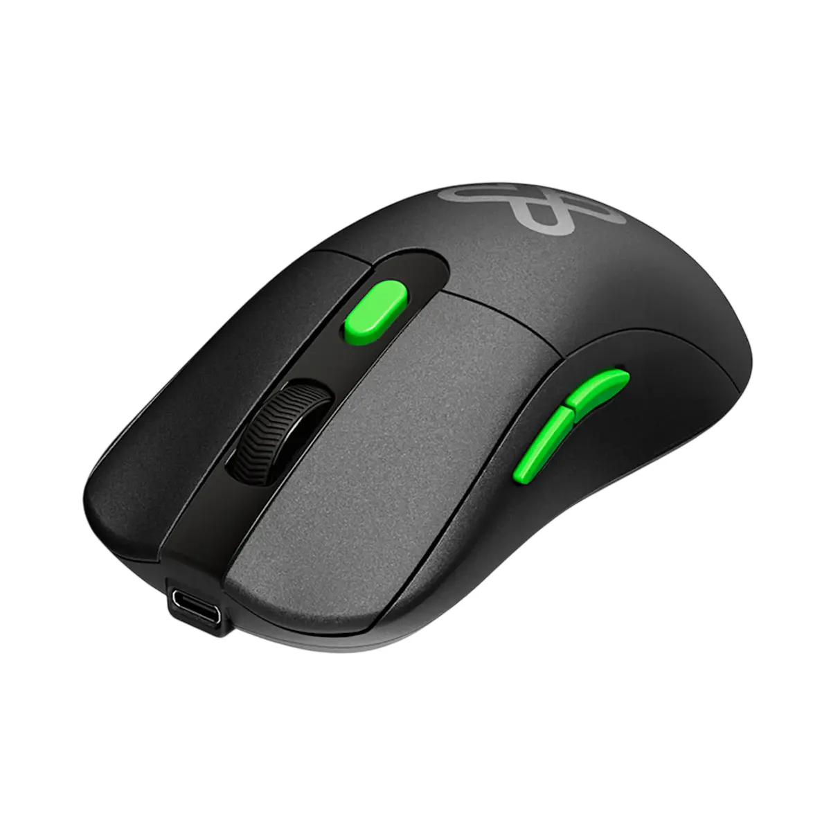KLIP XTREME - Klip Xtreme KMW-775 Mouse Ergonómico, Tri-Mode BT/2.4GHz USB-A/USB-C, 2400 DPI, Negro