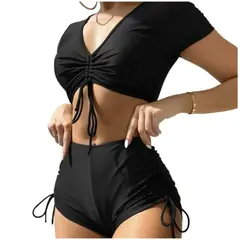 TIOZONEY - Traje de baño y bikinis - Negro