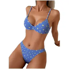 TIOZONEY - Traje de baño y bikinis - Azul