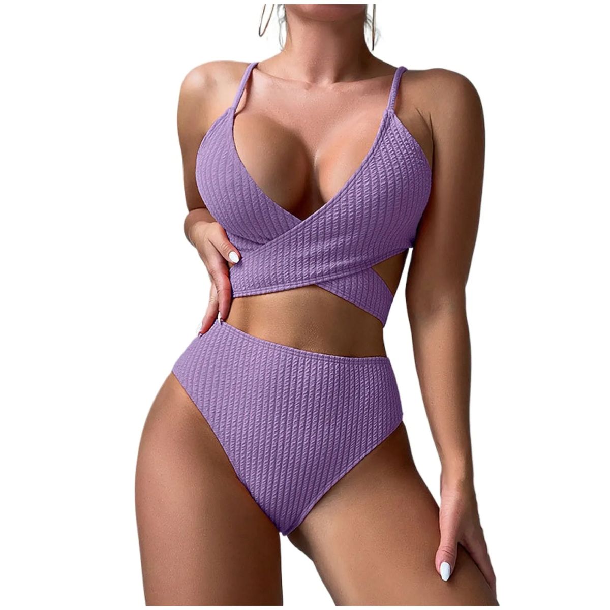 TIOZONEY - Traje de baño y bikinis - Morado