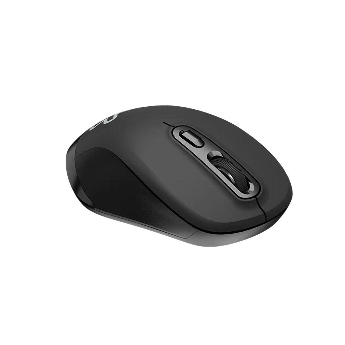KLIP XTREME - Klip Xtreme Mouse Inalámbrico Dual Dongle USB-C USB-A 2.4GHz, Ergonómico 7 Botones, 2400 DPI, Alcance 10m, Negro