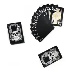 VIDA BUENAS - Baraja Poker Calavera Naipes Pvc Impermeable Naipes