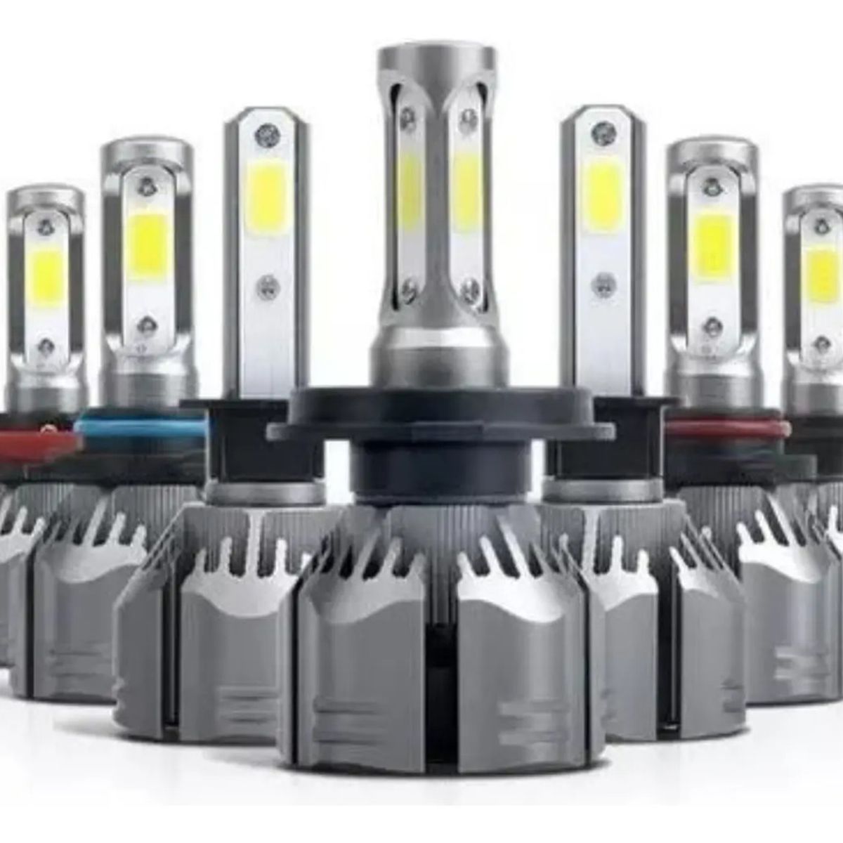 VIDA BUENAS - Faro Luz LED H4 R11 Para Auto, Moto, Alta y Baja Intensidad