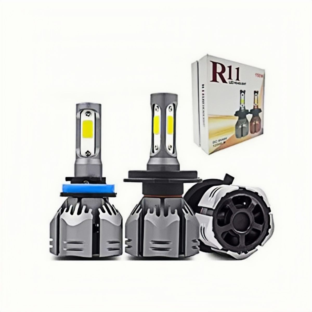 VIDA BUENAS - Faro Luz LED H7 R11 Para Auto, Moto, Alta y Baja Intensidad