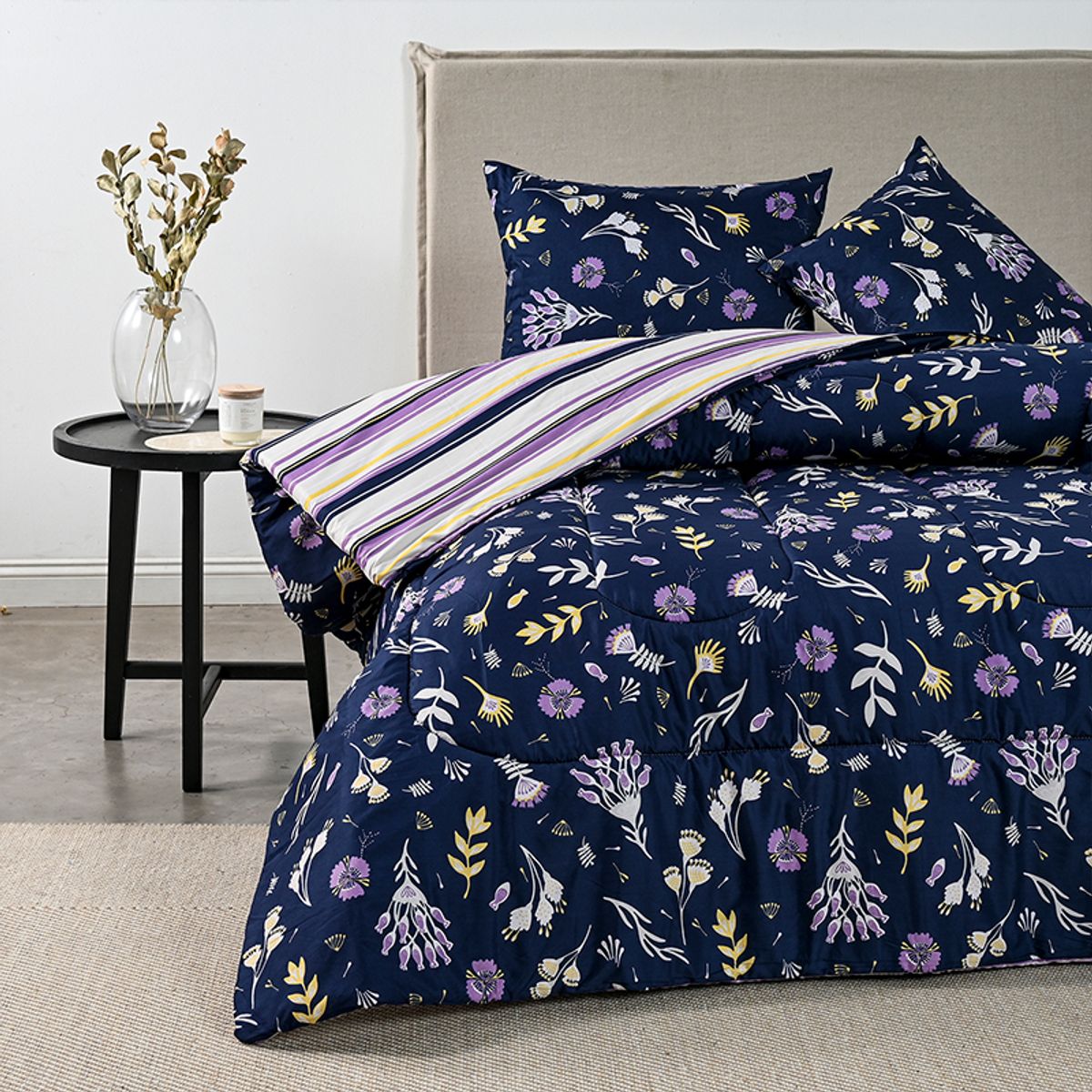 AMERICAN FAMILY - CUBRECAMA PLUMON ESTAMPADO ADELE AMERICAN FAMILY BY CANNON 2.5 PLAZAS