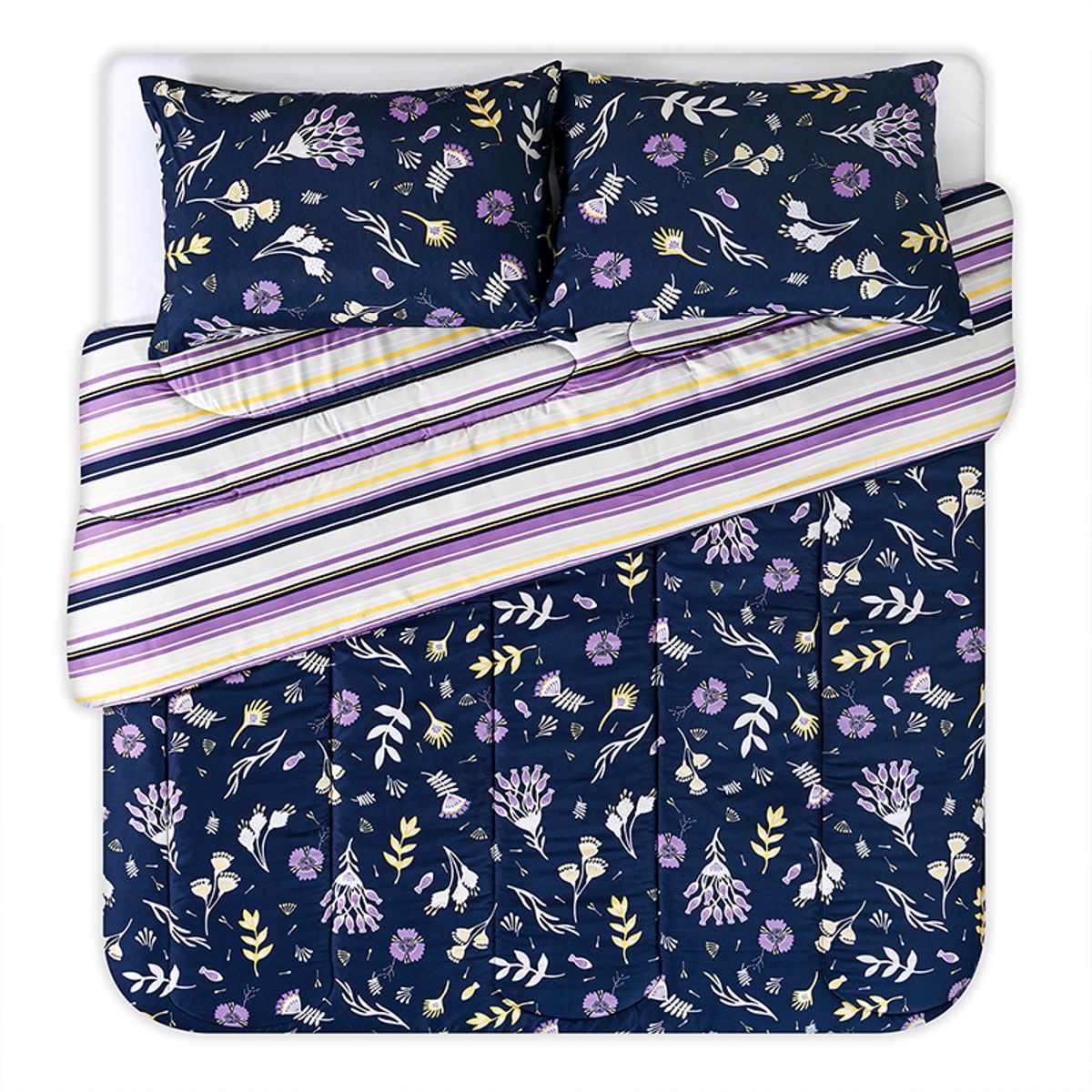 AMERICAN FAMILY - CUBRECAMA PLUMON ESTAMPADO ADELE AMERICAN FAMILY BY CANNON 2.5 PLAZAS