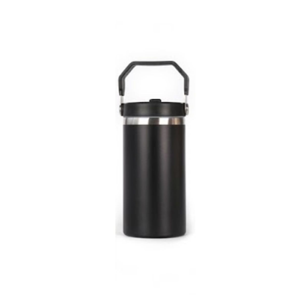 GENERICO - Botella Térmica 600ml  - Acero Inoxidable con Asa Rígida y Doble Pared