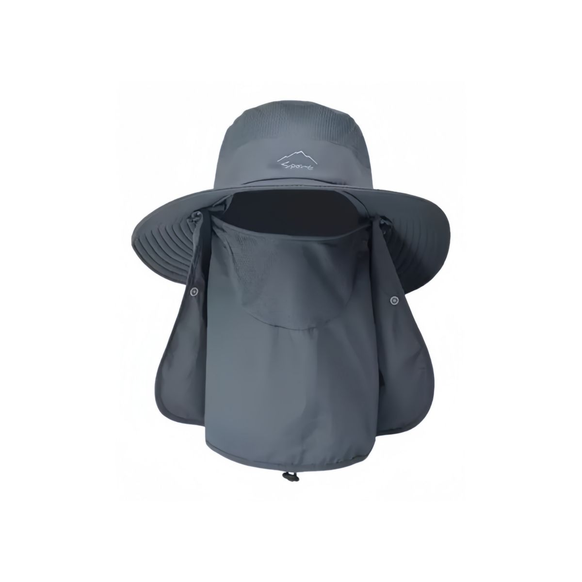 VIDA BUENAS - Gorro de Montañismo Senderismo Protección Solar, Gris