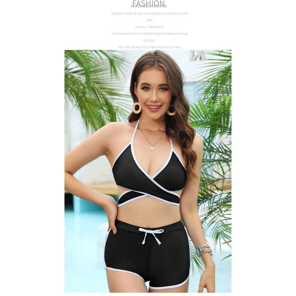 TIOZONEY - Conjunto Bikini Mujer