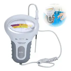 KUANGYE - Medidor De Cloro Y Ph Para Agua Con Probador Individual Cl2