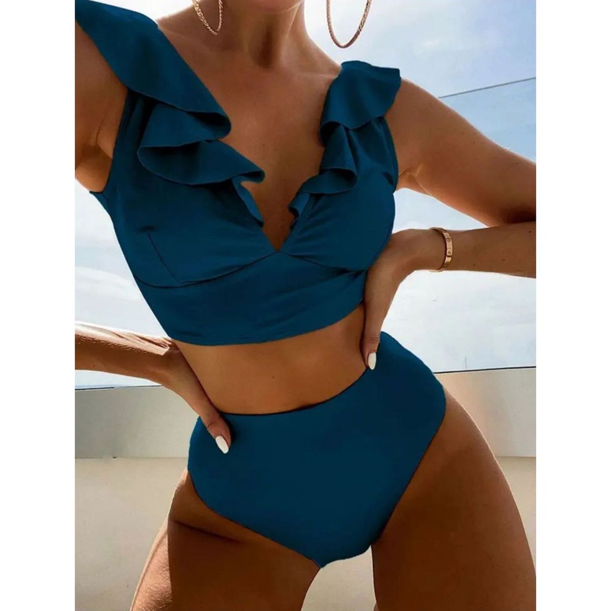 TIOZONEY - Traje de Baño para Mujer