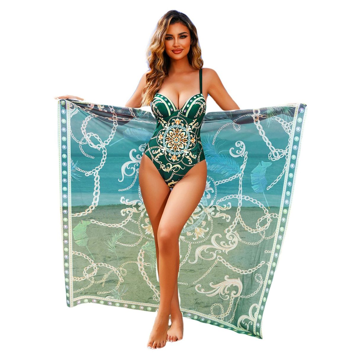 TIOZONEY - Traje de Baño para Mujer