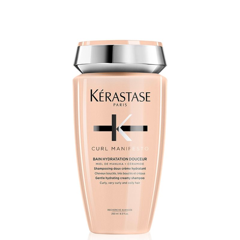 KERASTASE - Shampoo Hidratante Cabello Rizado Bain Hydratation Douceur Curl Manifesto 250ml Kerastase