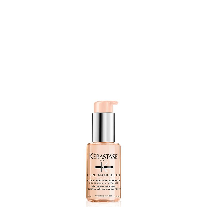 KERASTASE - Aceite Nutrición Cabello Rizado Huile Sublime Repair Curl Manifesto 50ml Kerastase