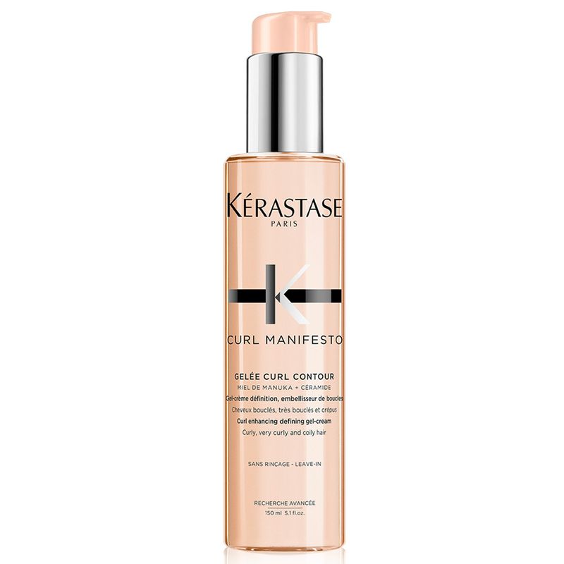 KERASTASE - Gel Definidor De Rizos Cabello Rizado Geleé Curl Contour Curl Manifesto 150ml Kerastase