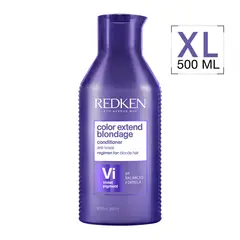 REDKEN - Acondicionador XL Matizador Cabello Rubio Color Extend Blondage 500ml