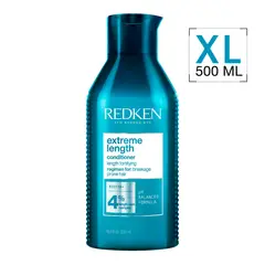 REDKEN - Acondicionador XL Fortalecedor de Largos Cabello Quebradizo Extreme Length 500ml