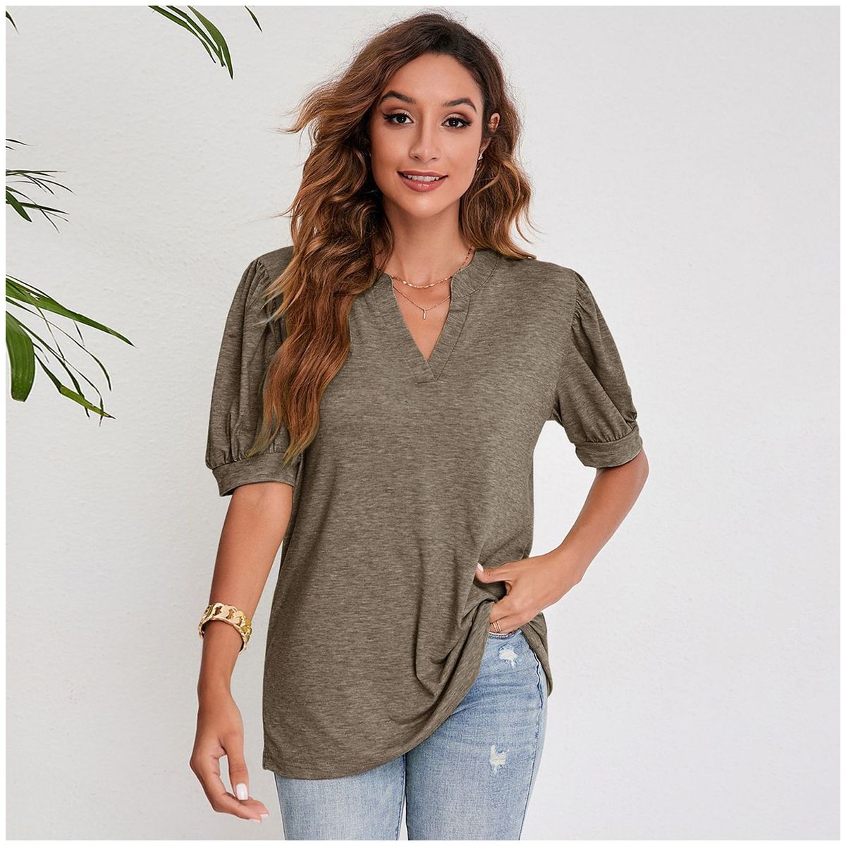 TIOZONEY - Blusa Mujer