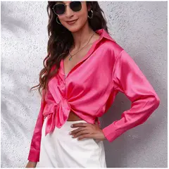 TIOZONEY - Camisa Manga Larga Mujer