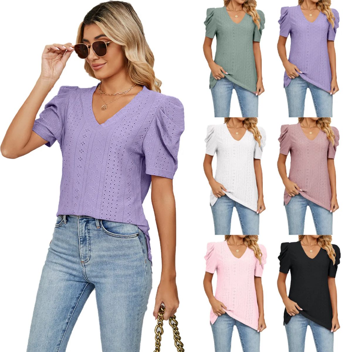 TIOZONEY - Blusa Mujer