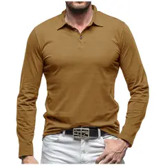 TIOZONEY - Algodón de manga larga para hombre