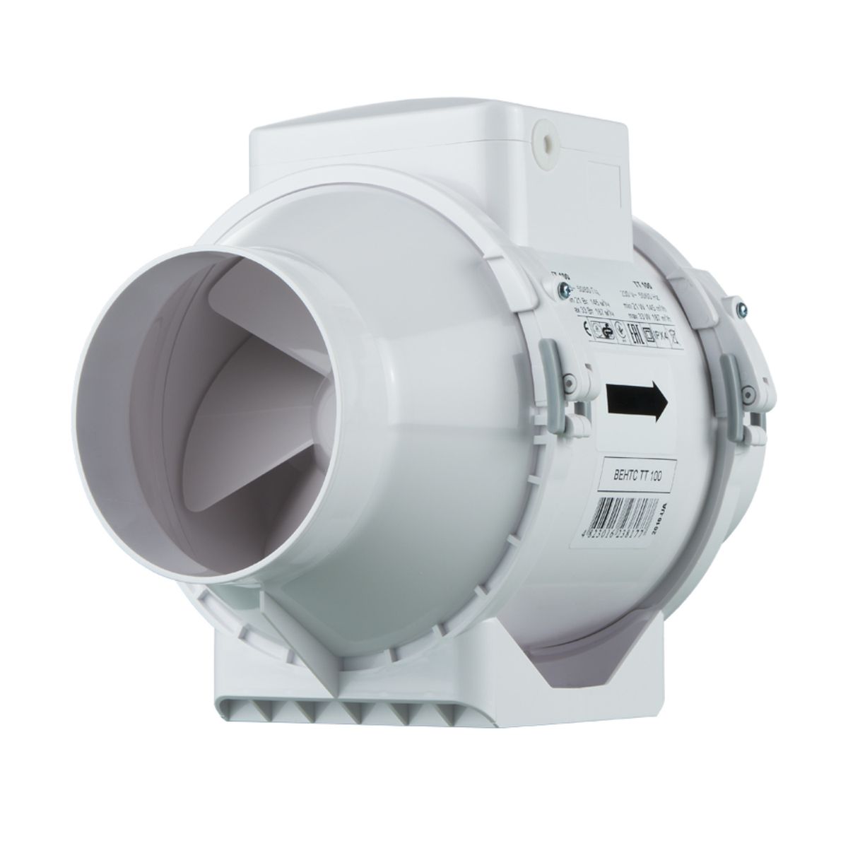 AIROLITE - Ventilador Helicocentrífugo en Línea Airolite TT 100