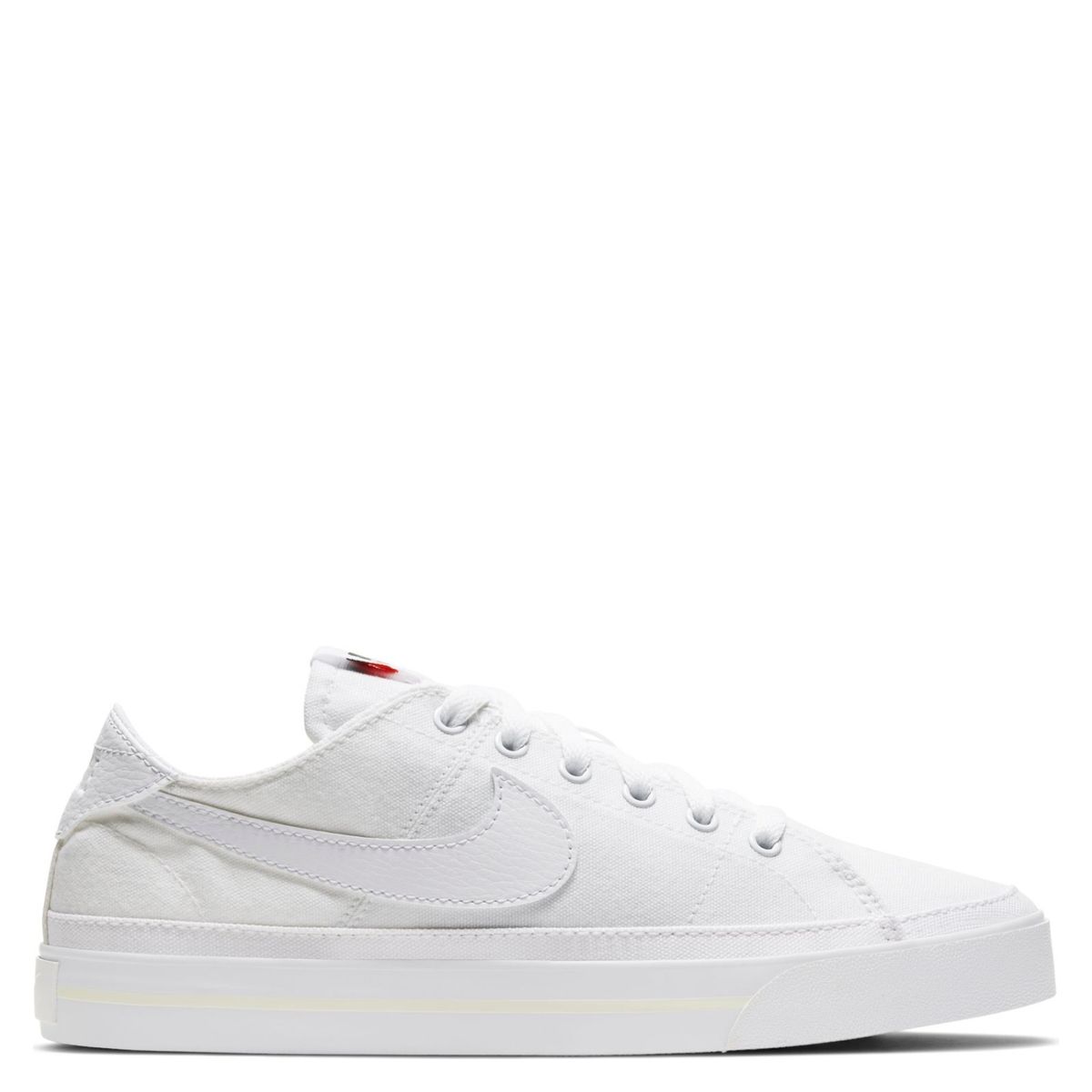 NIKE - Court Legacy Canvas Zapatilla Urbana Mujer Blanca Nike