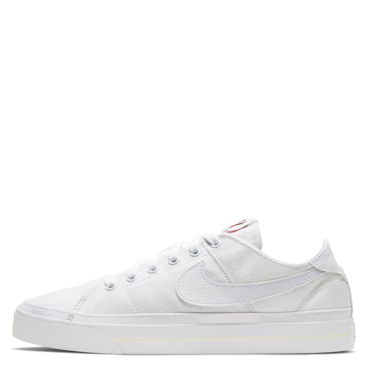 NIKE - Court Legacy Canvas Zapatilla Urbana Mujer Blanca Nike