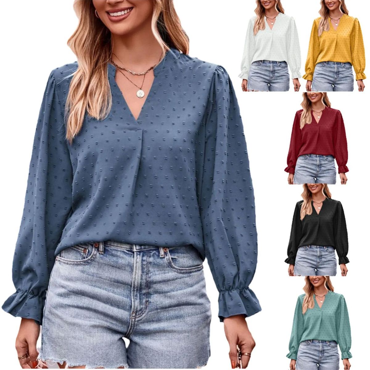 TIOZONEY - Blusa Mujer