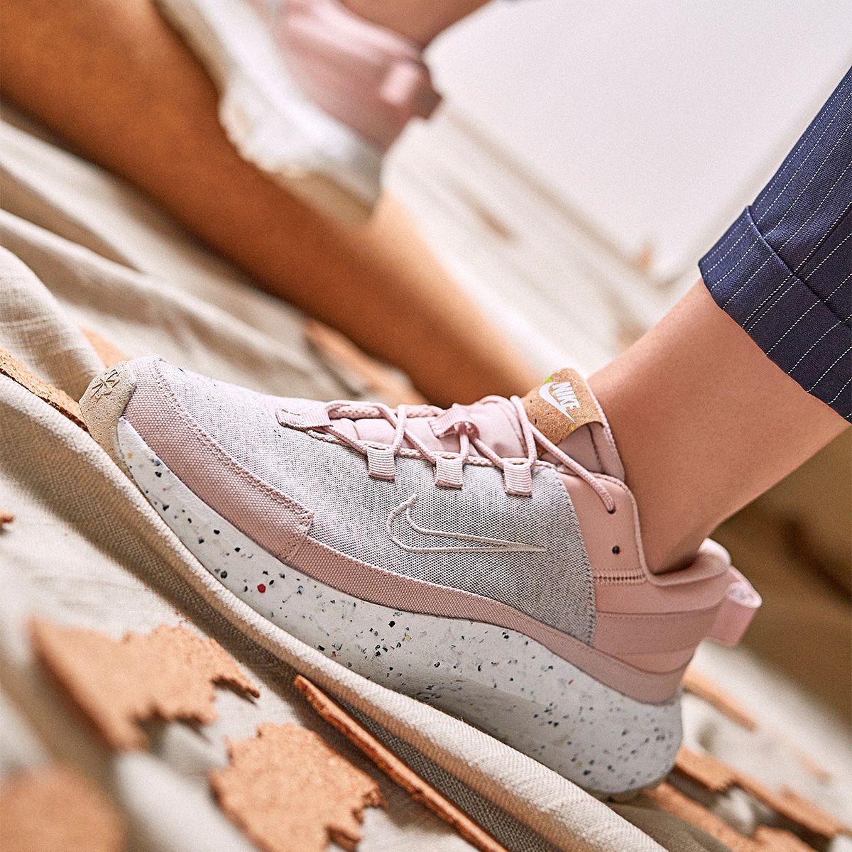 NIKE - Nike Zapatilla urbana mujer rojo