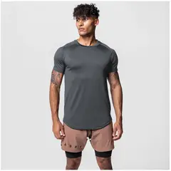 TIOZONEY - Polera Cuello Redondo Algodón Premium Hombre
