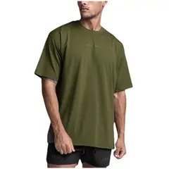TIOZONEY - Polera Manga Corta 100 Algodón Slim Fit Hombre