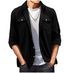 TIOZONEY - Camisa Casual Hombre