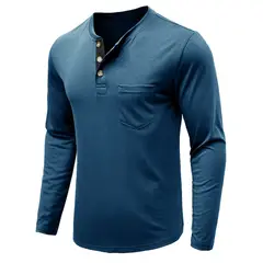 TIOZONEY - Polera Manga Larga Hombre