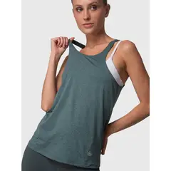 BSOUL - Polera Mujer Tank Cloe Aloe Verde