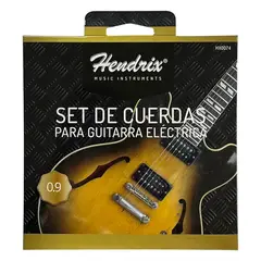 HENDRIX - Set De Cuerdas Para Guitarra Electrica Metal HX0074