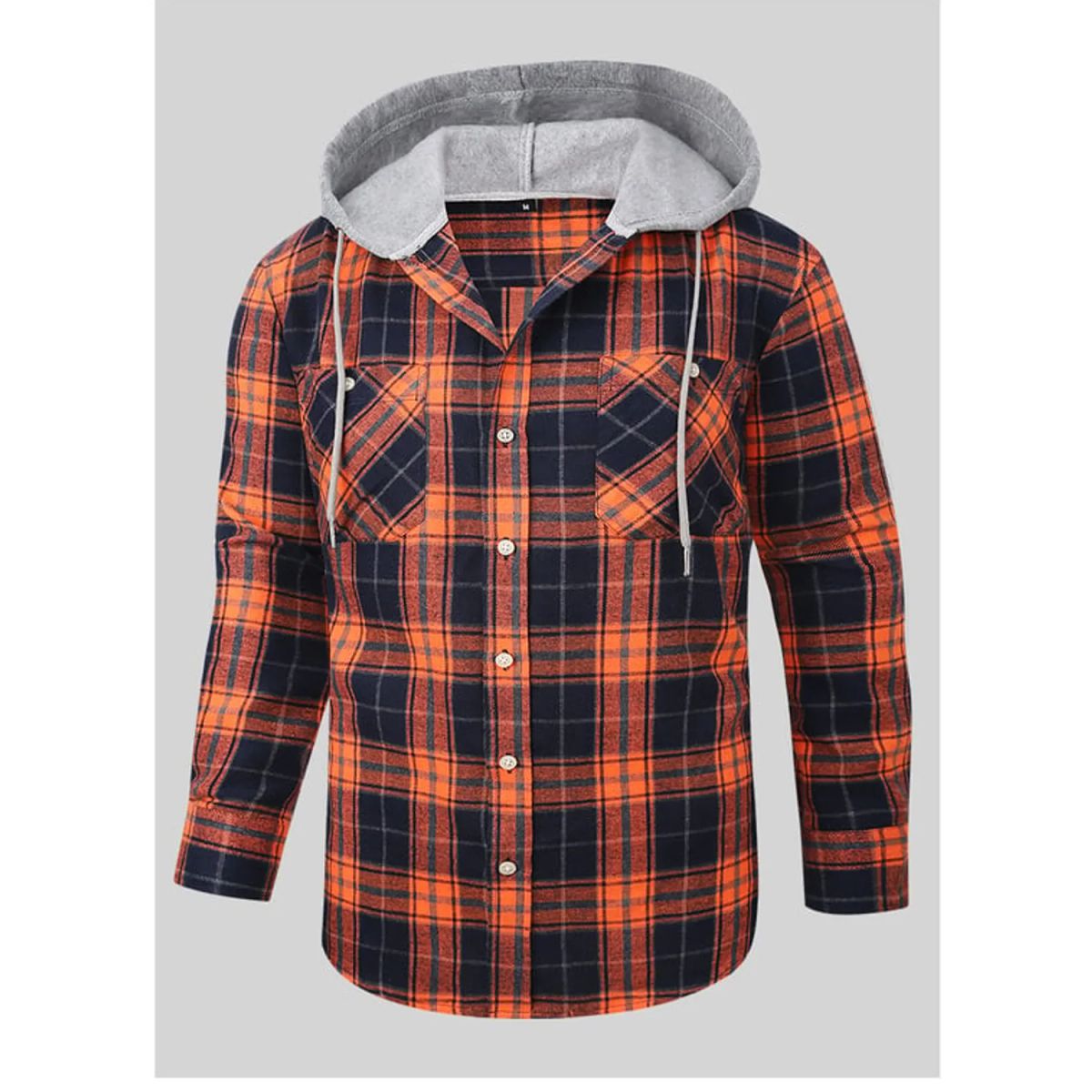 TIOZONEY - Camisas con capucha para hombre