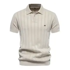TIOZONEY - Polo de manga corta para hombre