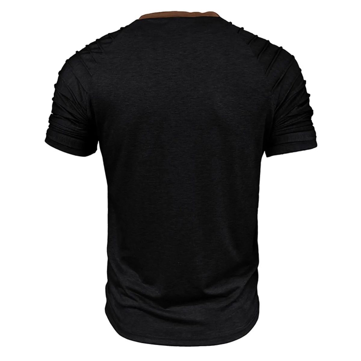 TIOZONEY - Polera Manga Corta Algodón Hombre