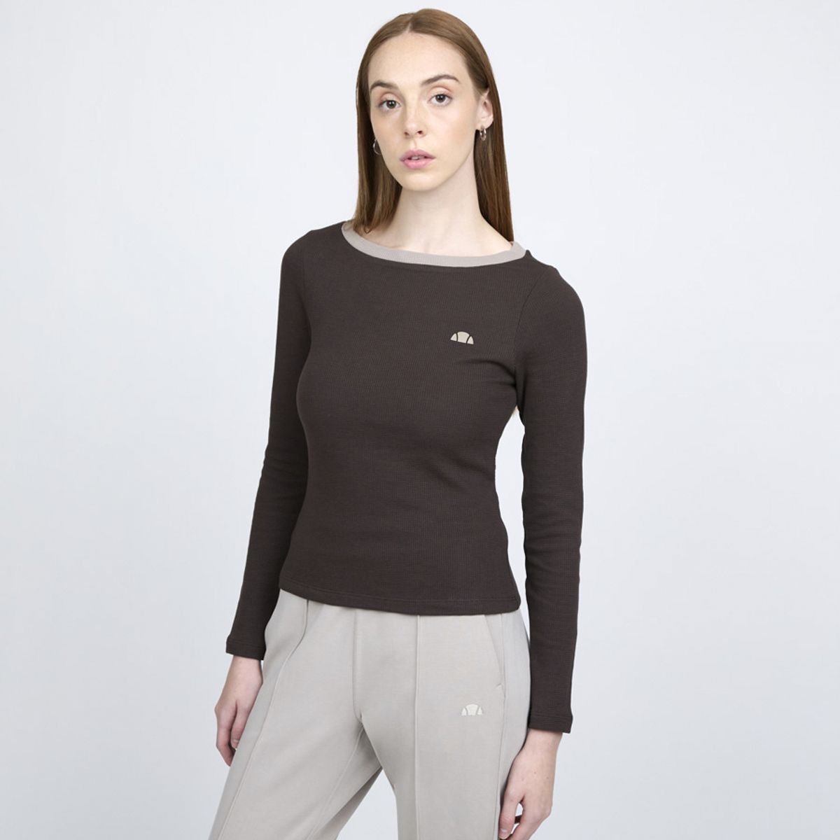 ELLESSE - POLERA MUJER ELLESSE LIA CAFÉ