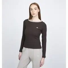ELLESSE - POLERA MUJER LIA CAFÉ