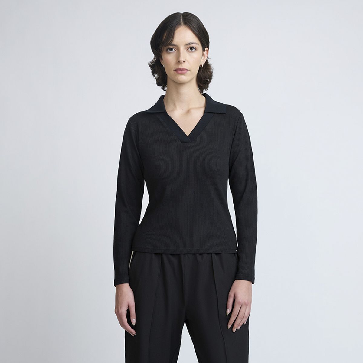 ELLESSE - POLERA MUJER ELLESSE LINA NEGRO